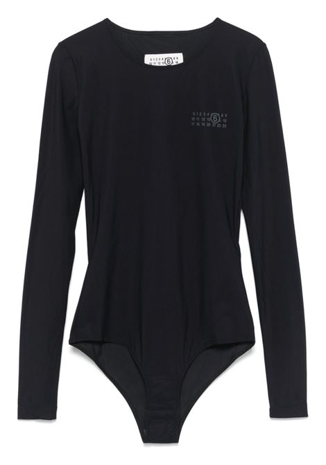 numeri bodysuit woman black MM6 MAISON MARGIELA | S52NA0068 S20518999